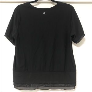 LULULEMON BLACK TOP